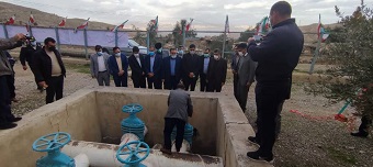 در پنجمین روز از دهه فجر؛ پروژه خط انتقال آب شهر دره شهر افتتاح شد