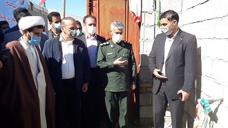 در هشتمین رو از دهه فجر؛ طرح آبرسانی به روستای گرز لنگر دره شهر افتتاح شد