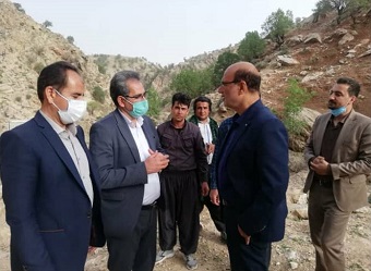 ۱۳۷ هکتار از اراضی منطقه پیره ملکشاهی آبیاری می شود
