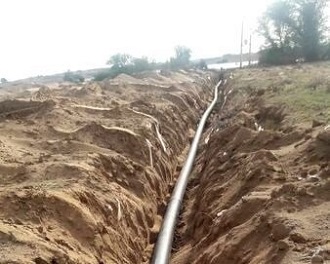 ۱۰۰ متر شبکه آب در شهر ایوان توسعه یافت