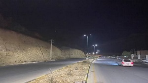 شهردار ایلام خبر داد؛ کمربند شمالی شهر ایلام به سیستم روشنایی تجهیز شد