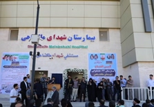 بیمارستان ۶۴ تختخوابی شهدای ملکشاهی با حضور سخنگوی دولت افتتاح شد