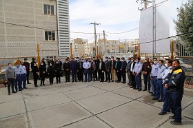 رزمایش خودحفاظتی ادارات در شرکت گاز استان ایلام اجرا شد