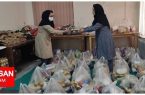 ۵۷۰ بسته معیشتی بین نیازمندان زرین آباد توزیع شد
