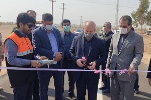 با حضور نماینده مردم ایلام در مجلس؛ راه‌ روستایی «دول گل» مهران به بهره برداری رسید