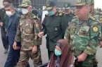 آیین استقبال از مادر شهید سید ابوالفضل حسنی در ایلام برگزار شد