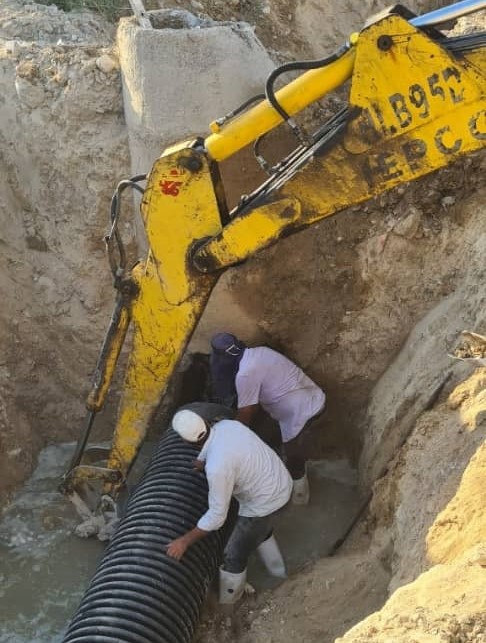 معاون بهره برداری آبفا ایلام خبر داد: اصلاح و بازسازی ۱۳۰متر از خط انتقال فاضلاب شهر دهلران