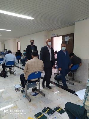 حضور بیش از ۲۴۰۰ نفر در آزمون ورود به حرفه مهندسان، کاردانهای فنی، معماران تجربی در ایلام