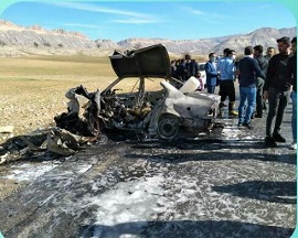تصادف در محور چوار_ایوان ۵ کشته و زخمی بر جای گذاشت