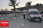 ۸ دستگاه امبولانس اورژانس ۱۱۵ در پایانه مرزی مهران مستقر شد