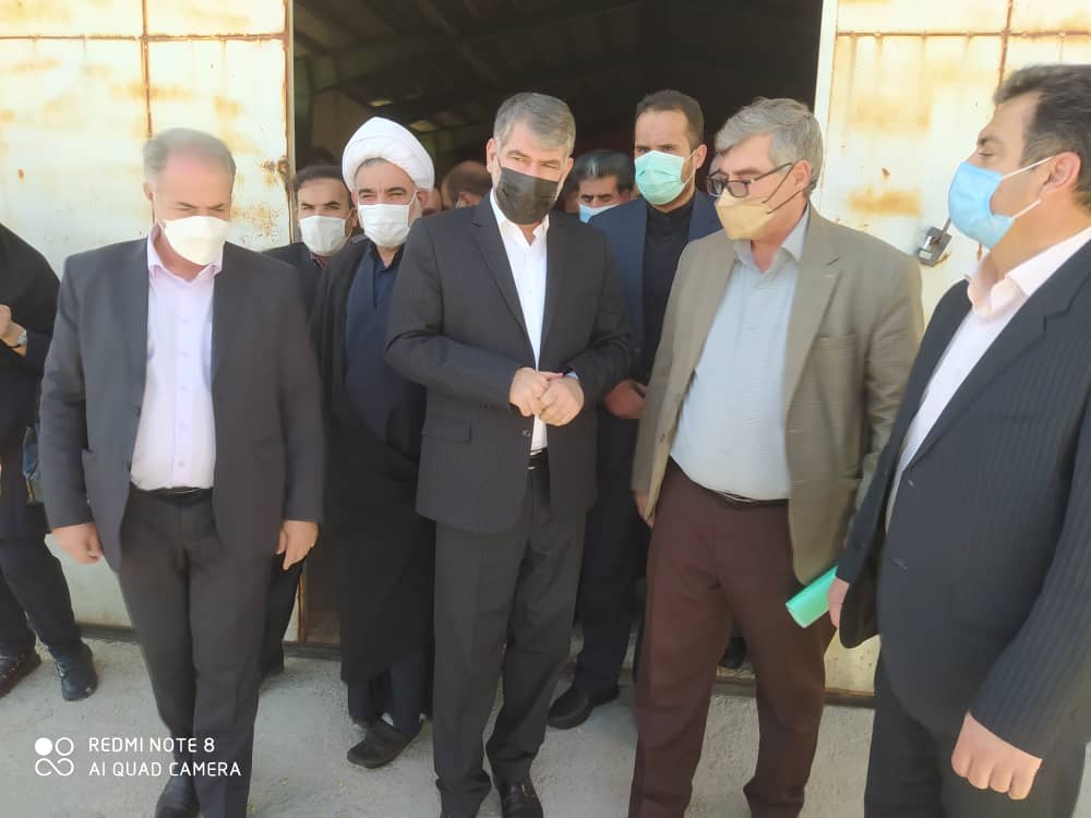 بازدید وزیر جهادکشاورزی از کارخانه خوراک دام عشایر چرداول