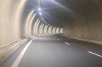 اجرای خط اول روشنایی تونل دوم راه کربلا در بزرگراه ایلام _ مهران
