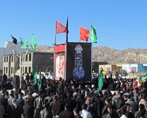 برگزاری مراسم سنتی”چمر” در پایانه برکت مرز مهران