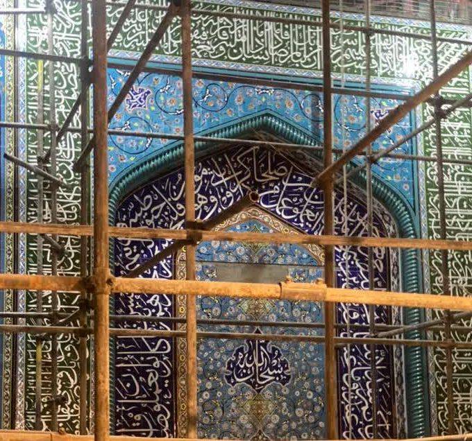مسجد جامع شهر چوار در آستانه بهره برداری است