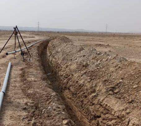خط آبرسانی به روستای “دول گل ” مهران وارد مدار بهره برداری شد