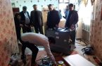لوازم خانگی بین سیل‌زدگان شهرک سرطاف ایلام توزیع شد