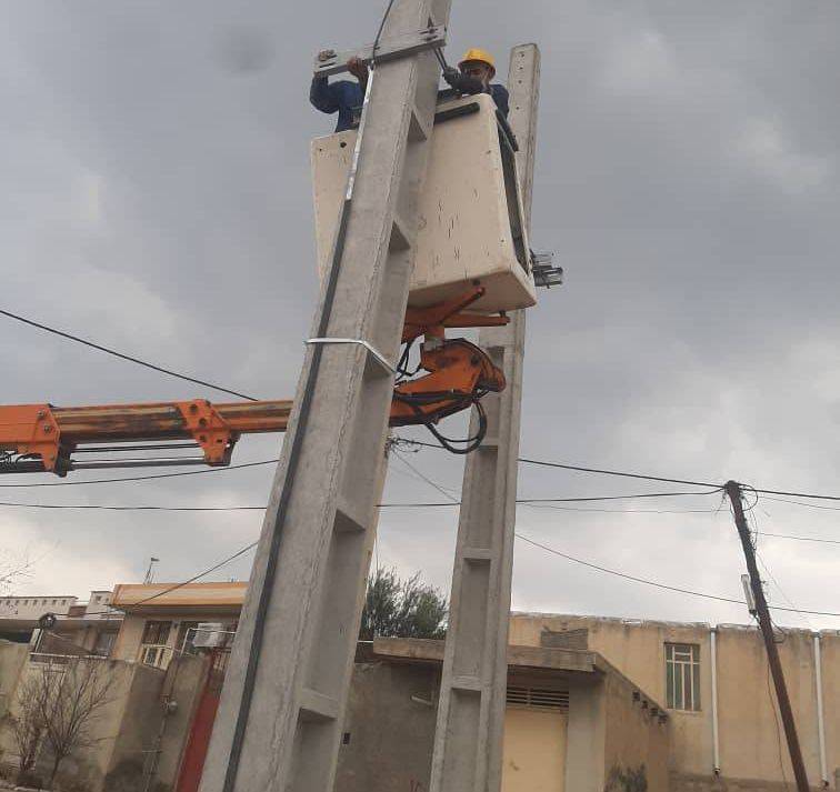 ۲ پروژه برق رسانی در شهرستان دره شهر به بهره برداری رسید