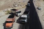 پیشرفت ۷٠ درصدی عملیات روکش آسفالت محور مهران_ملکشاهی