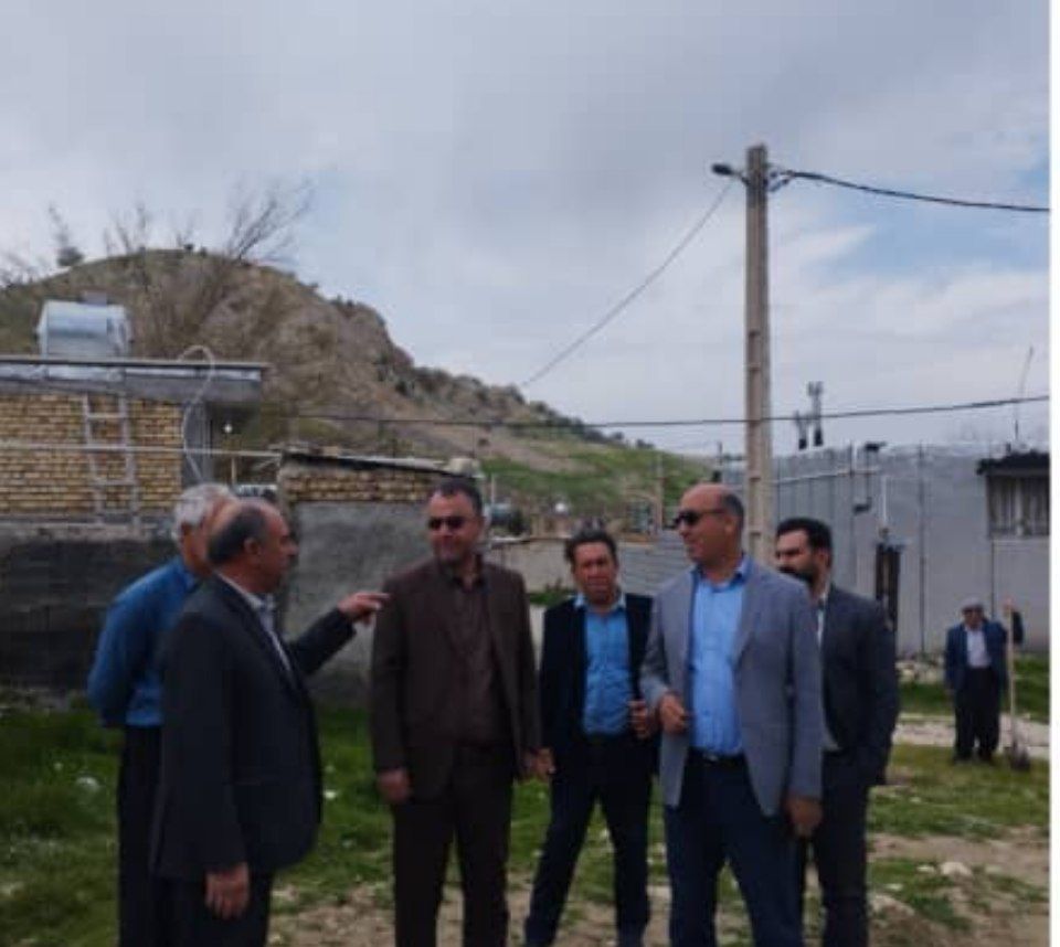 آغاز عملیات جدول گذاری روستای چغاکبود شهرستان چوار
