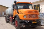 الحاق یک دستگاه تانکر آب به ناوگان نقلیه شهرداری مهران