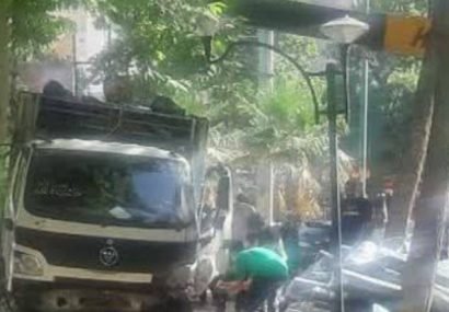 نقص فنی کامیون در ایلام یک کشته برجای گذاشت