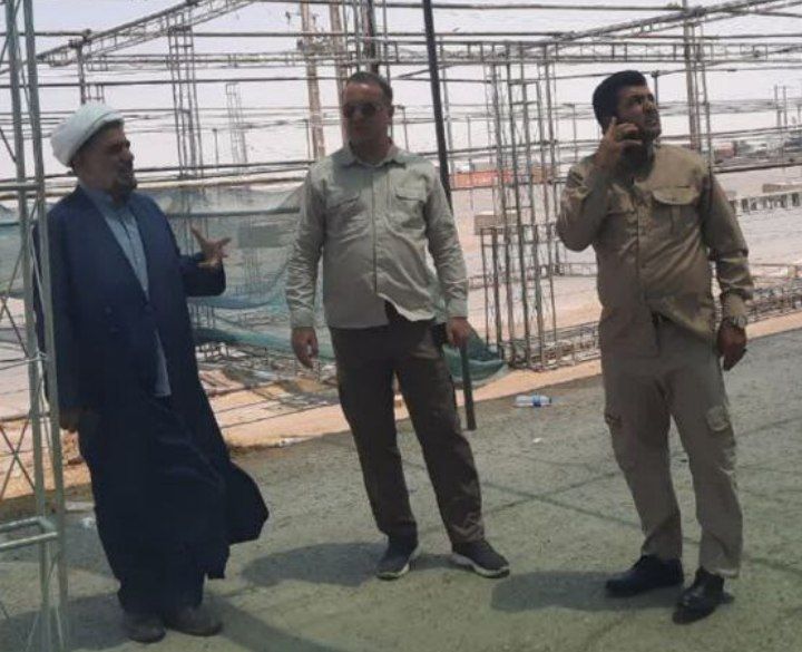 برپایی موکب شهدای عشایر کشور در مرز مهران