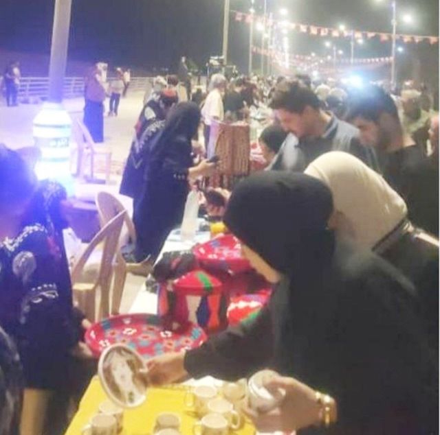 چهارمین نمایشگاه صنایعدستی ایلام در شهر کوت واسط عراق برگزار شد
