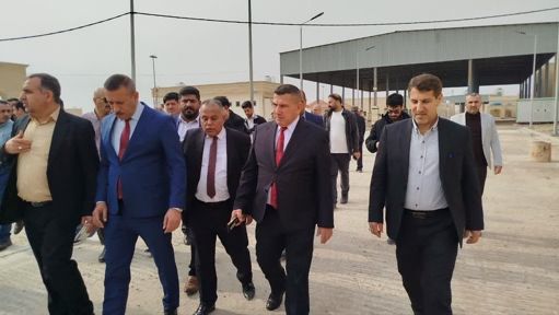 افتتاح پایانه جدید عراق موجب توسعه مبادلات تجاری می شود