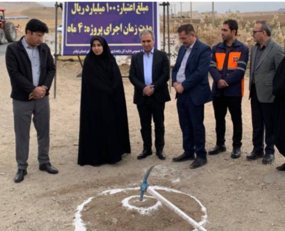 آغاز عملیات اجرایی پل ورودی شهر زرنه با اعتبار ۱۰۰ میلیارد ریال