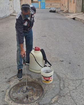 انجام عملیات سمپاشی در ۱۱ هزار منهول فاضلاب استان ایلام