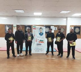 کسب مقام سوم تیم دارت شهرداری جعفرآباد در المپیاد منطقه غرب کشور