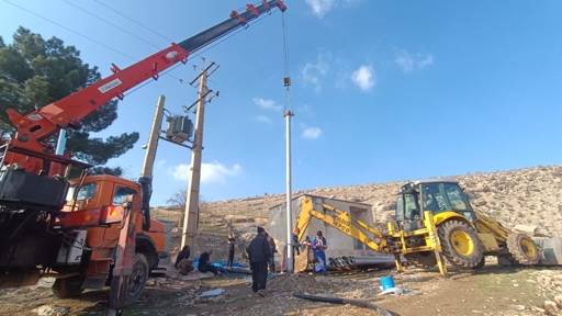 پایدارسازی آب شرب ۱۵ روستا با تعویض الکتروموتور چاه مجتمع نبوت ایوان