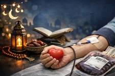 آمادگی پایگاه انتقال خون ایلام برای خونگیری در ماه رمضان