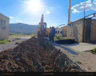 آبرسانی پایدار به روستای چمن بولی چوار با اجرای ۷۰۰ متر عملیات اصلاحی
