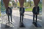تجدید میثاق مدیر و کارکنان درمان ایلام با شهداء همزمان با هفته کار و کارگر