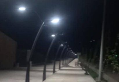 اجرای پروژه روشنایی پارک خطی جعفرآباد به اعتبار ۷میلیارد ریال