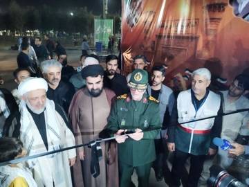 بیمارستان تخصصی سیار سپاه در مرز مهران افتتاح شد