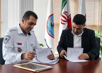 قرارداد استقرار بالگرد اورژانس هوایی ایلام منعقد شد