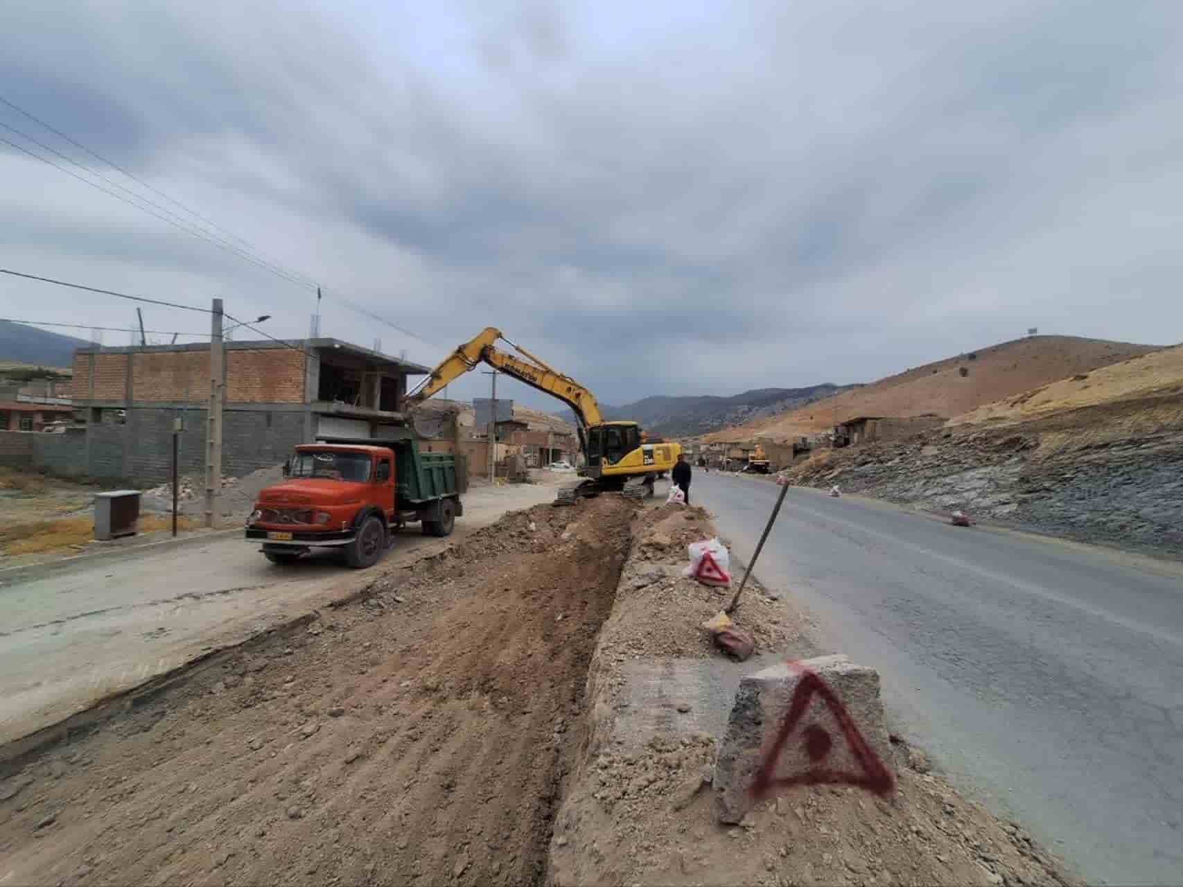 آغاز عملیات اصلاح هندسی و حذف نقطه حادثه‌خیز در شهر جعفرآباد
