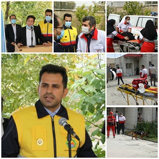 به مناسبت هفته پدافند غیرعامل؛ مانور “زلزله و روش پناه گیری”در شرکت برق ایلام برگزار شد