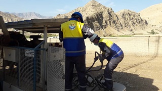 با حضور شرکت آبفا ایلام؛ مانور مقابله با مخاطرات سیل در شهرستان پل دختر لرستان برگزار شد
