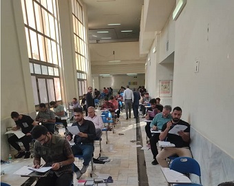 آزمون ورود به حرفه مهندسان همزمان با سراسر کشور در ایلام برگزار شد