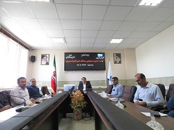 جلسه مدیریت بحران و پدافند غیرعامل در شرکت آب منطقه ای ایلام برگزار شد