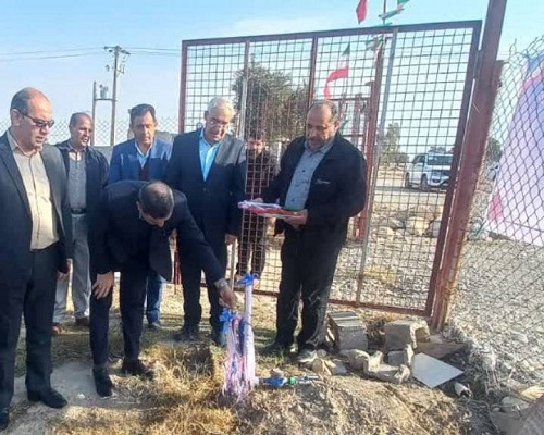 افتتاح و بهره برداری از شبکه توزیع سه هزار متری آب در روستاهای مهران