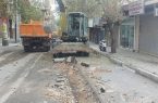 اصلاح و توسعه ۳۲۰ متر از شبکه توزیع آب شهر ایلام