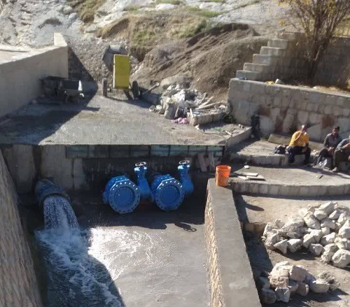 هزینه کرد ۱۰ میلیارد ریال برای رفع کدورت چشمه آب سراب دره شهر