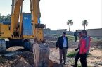 آغاز عملیات اجرایی احداث شبکه توزیع آب روستای “بهین بهروزان “مهران