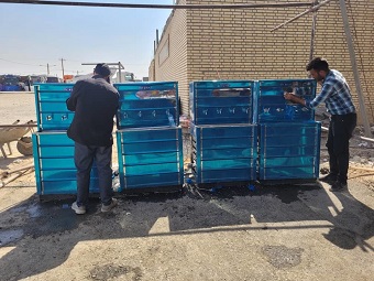 ۲۲ دستگاه آبسردکن در پایانهی مرزی مهران نصب شد