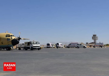 ۶۰ مصدوم تصادفات جاده ای از طریق فرودگاه ایلام منتقل شدند