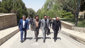 دادستان ایلام از تصفیه خانه آب و خط انتقال آب کمربندی شرقی بازدید کرد